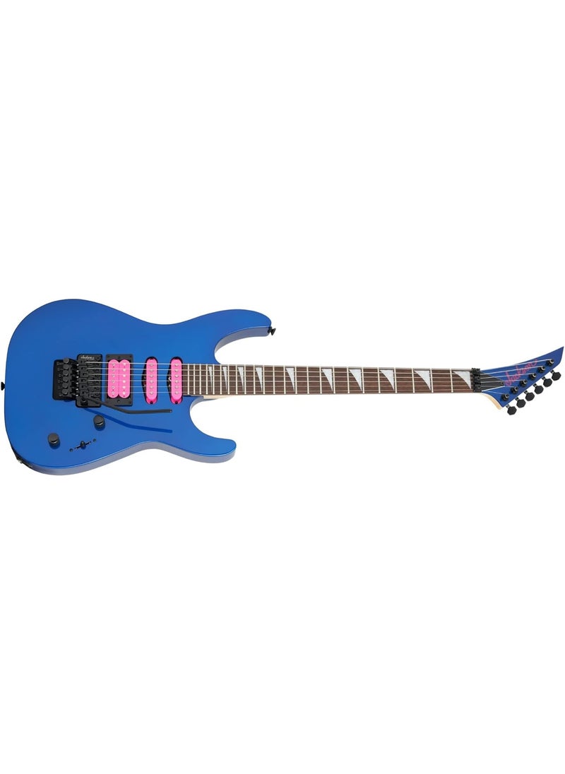 Jackson - Jackson X Series Dinky DK3XR HSS 6String Guitar with Laurel Fingerboard RightHanded Cobalt Blue Bundle with Jackson DinkySoloist MultiFit Molded Case Black 2 Items - Image 1