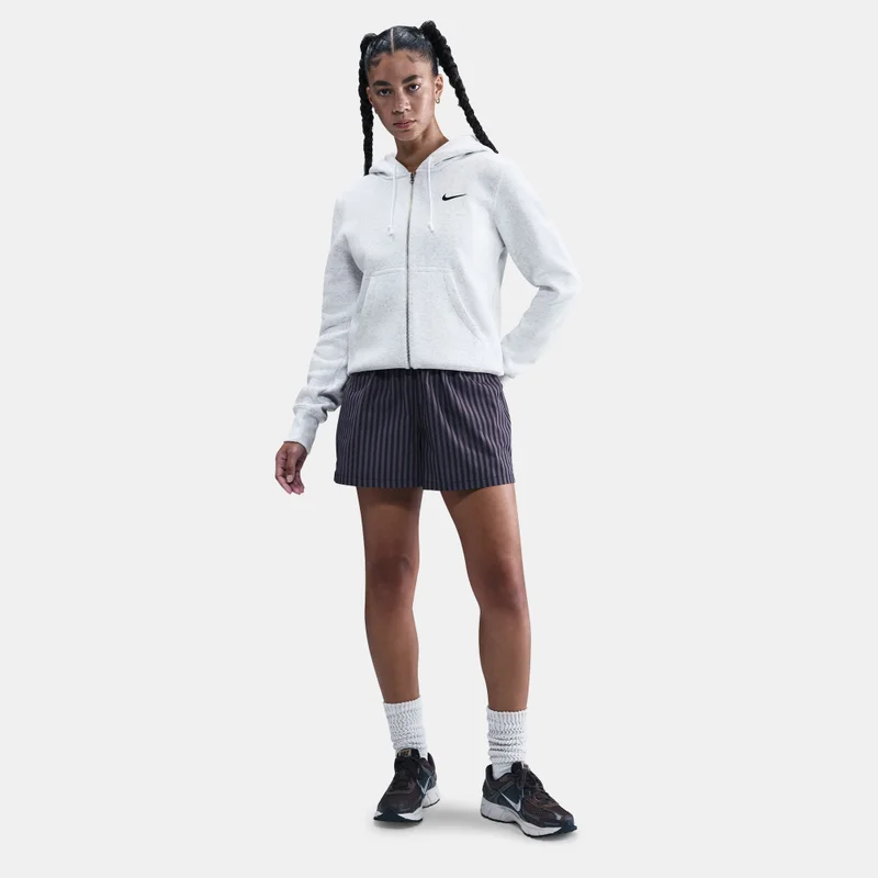Nike Black Women's Sportswear Phoenix Fleece Full-Zip Hoodie for Women | Best Price UAE