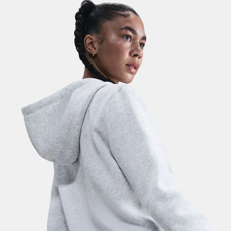 Nike Black Women's Sportswear Phoenix Fleece Full-Zip Hoodie for Women | Best Price UAE
