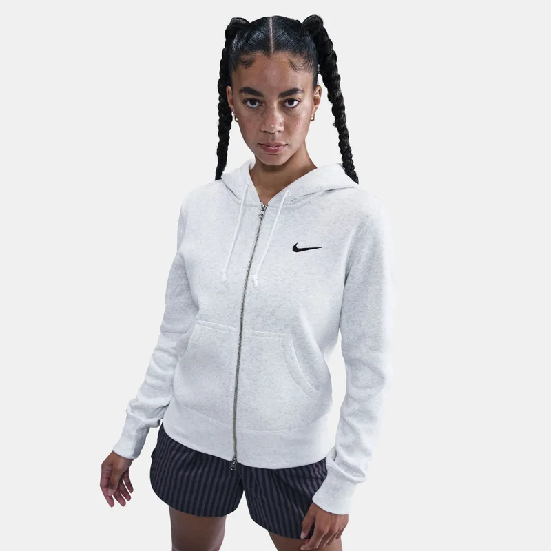 Nike Black Women's Sportswear Phoenix Fleece Full-Zip Hoodie for Women | Best Price UAE