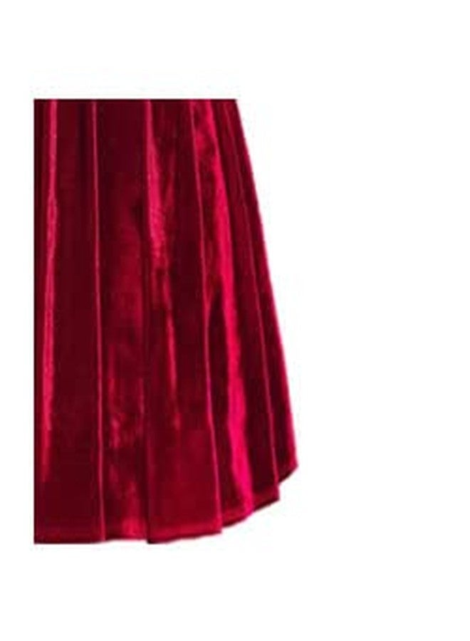 HIBA Santa claus red velvet sequence dress for kids baby girl 3-4 Years - Image 3
