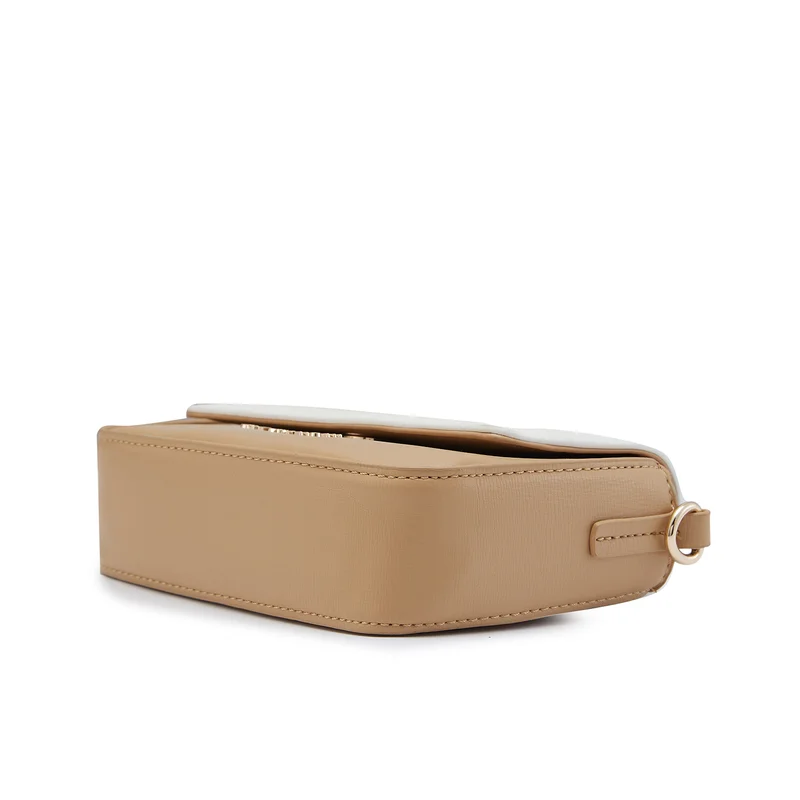 CAPRESE ELLIS SNAKESKIN PRINT FAWN FAUX LEATHER SMALL SLING