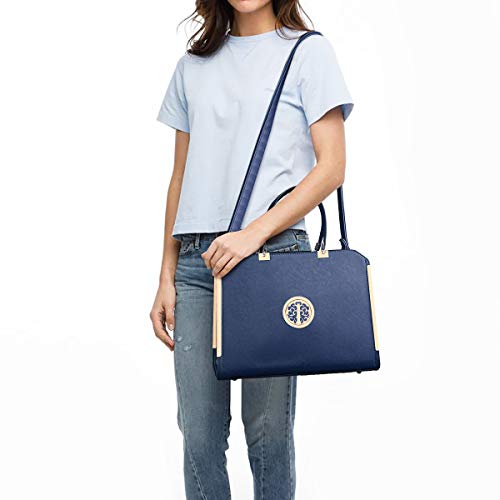 Dasein Women Purses and Handbags Top Handle Satchel Bags Large Shoulder Work Bag Tote with Wallet - Image 2