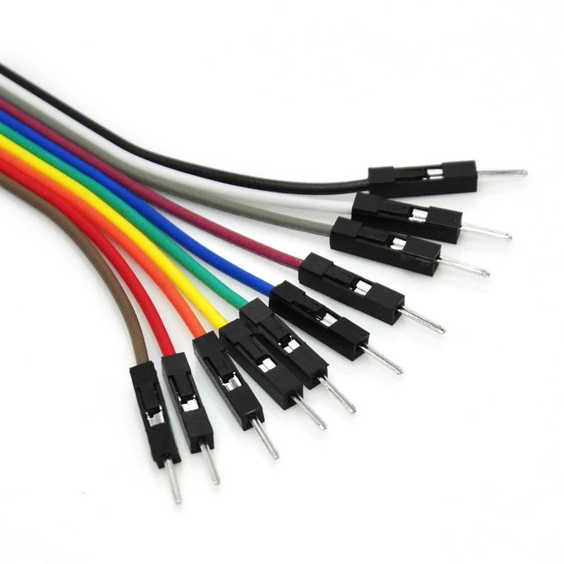 Gikfun 120pcs Breadboard Jumper Cable 40Pin Multicolored Wires 20cm for Arduino Dupont Connector DIY Kit EK8403 - Image 5