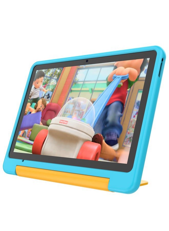 PRITOM All-New Tablet Android 15, 10'' Kids Tablet, Parental Control, 64GB, 1TB Expandable Tablets for Kids, Children, WiFi6, Educational, Games, Kids Software Pre-Installed, with EVA Case, Blue - Image 1