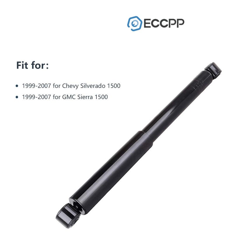 ECCPP Shocks Silverado,ECCPP Front Rear Shock Absorbers Kits for Chevy 1999 2000 2001 2002 2003 2004 2005 06 07 for Chevy Silverado 1500/for GMC Sierra 1500 344380 Gas Strut Auto Shocks (4 pcs for 2WD-RWD) - Image 4