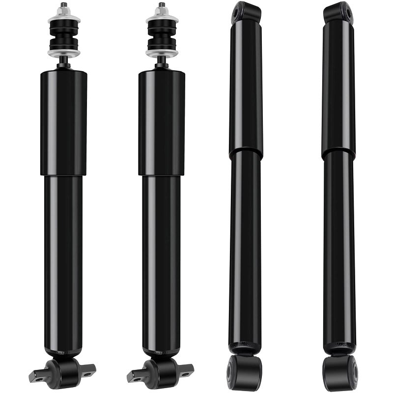 ECCPP Shocks Silverado,ECCPP Front Rear Shock Absorbers Kits for Chevy 1999 2000 2001 2002 2003 2004 2005 06 07 for Chevy Silverado 1500/for GMC Sierra 1500 344380 Gas Strut Auto Shocks (4 pcs for 2WD-RWD) - Image 1