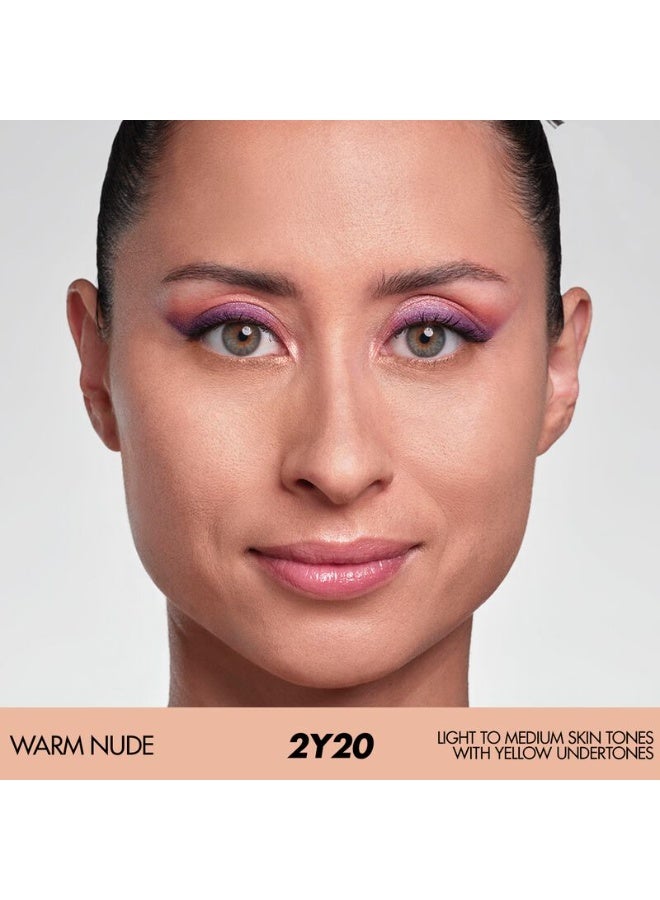 MAKE UP FOR EVER HD Skin Matte Velvet Powder Foundation 2Y20 Warm Nude 11g – Blurring Matte Foundation & Setting Powder for Light Medium Skin - Image 3