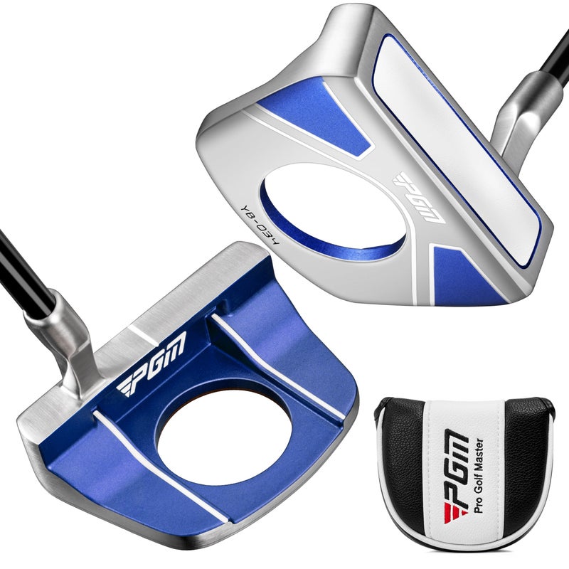 PGM Standing Golf Putter with Ball Pick-Up,for Men and Womenï¼ŒUltra-Lightweight Graphite Shaft,Ultra Low Center of Gravity with Alignment Aid, Right-Handed & 34 inch - Image 1