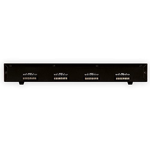 Theater Solutions TS6DV Six Zone Dual Source Selector with Volume Controls, Black - Image 3
