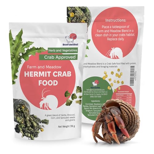 Snout and Shell Farm and Meadow Hermit Crab Food - Image 1