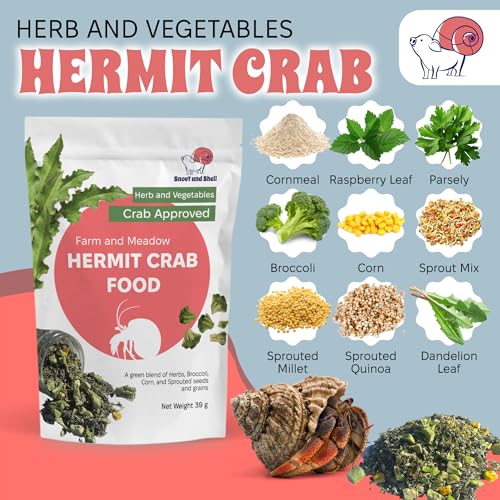 Snout and Shell Farm and Meadow Hermit Crab Food - Image 2
