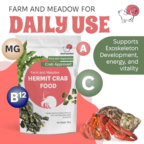 Snout and Shell Farm and Meadow Hermit Crab Food - Image 4