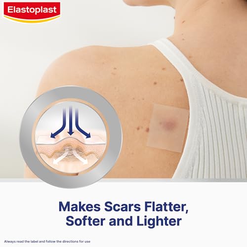 Elastoplast Scar Reducer Plasters (21 Pieces), Quick and Convenient Scar Cover Up Treatment, Scar Sheets to Reduce Visbility of Scars, Scar Plaster Pack for Quick Results - Image 3