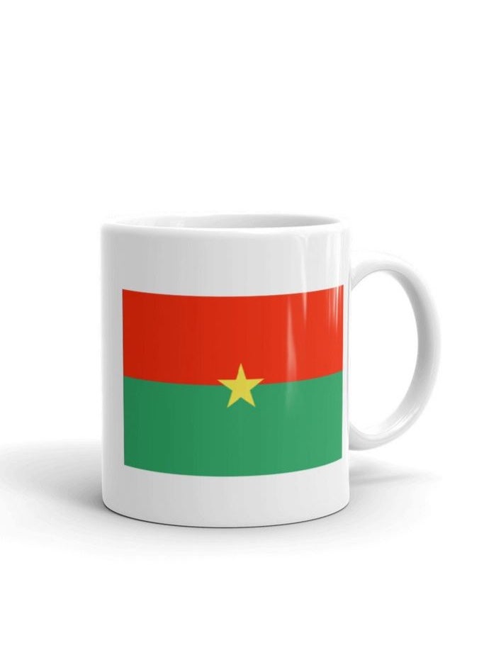 Burkina Faso Flag Coffee Mug