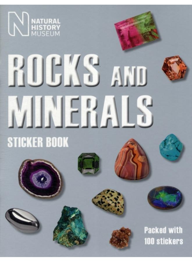 Rocks and Minerals Sticker Book