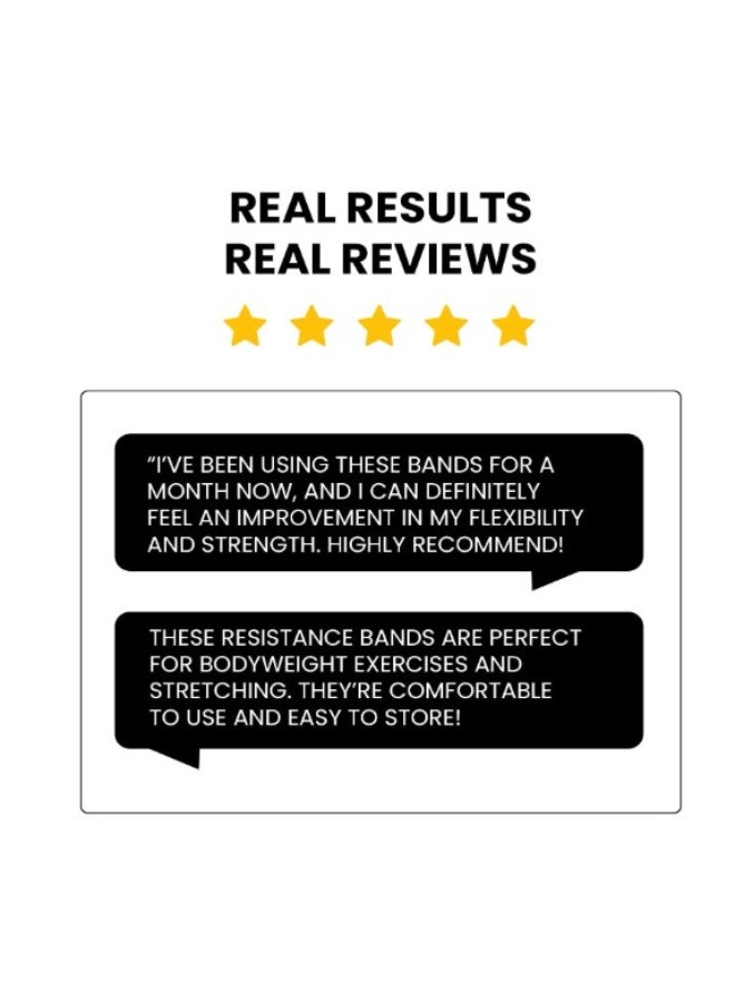 جوت  أحزمة مقاومة مفتوحة فاخرة من G.O.A.T - طقم من 3 أحزمة خالية من اللاتكس لتدريب القوة - لياقة متعددة الاستخدامات لإعادة التأهيل والحركة والتمارين (مقاومة خفيفة، متوسطة، ثقيلة) - Image 5