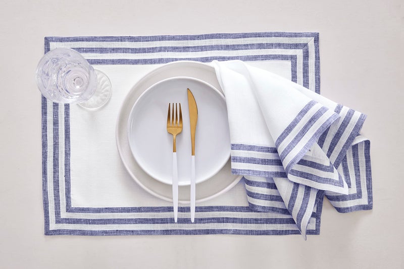 سولينو هوم مناديل عشاء Linen Home Solino 20 × 20 بوصة - 100 ٪ من المناديل القماشية النقية النقية من 4 ٪ من المناديل من 4 لعيد الفصح الربيع - Mila مصنوع يدويًا وقابلة للغسل في الآلة  - Image 1