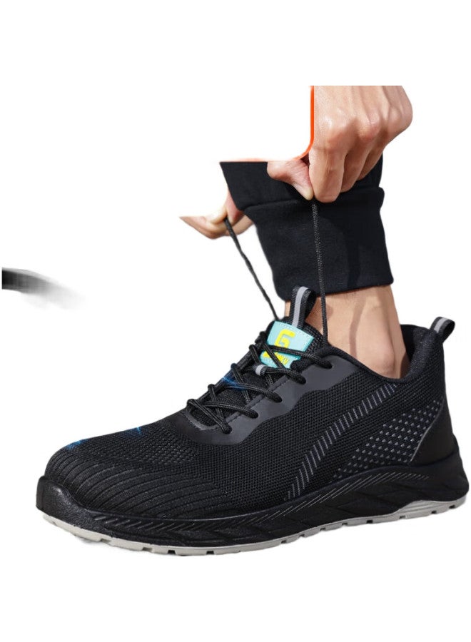WELDON Safety Shoes For Men, Summer Breathable, Anti-Smashing, Puncture-Resistant, 10Kv Insulated, Electrician Wear-Resistant Work Safety Shoes F093 39 - Image 3