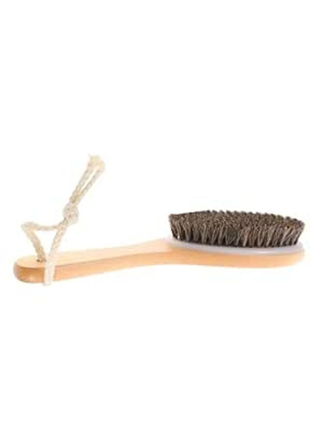 Horse Grooming Brush with Comb for Fur Care and Dirt Removal Sturdy Body Brush - Image 1