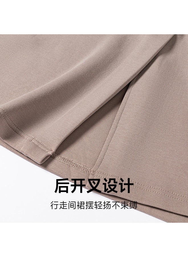 Fapai Spring And Autumn Seasons Drape Comfort High Waist Slimming Straight Skirt Women's Skirt - Image 4