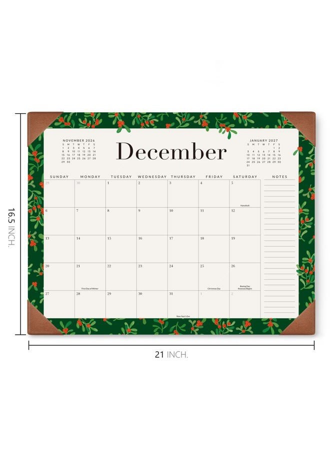 Jotsome Desk Calendar 2025-2026 (Jan 2026-Jun 2027, 21''x16.5'') - Image 3