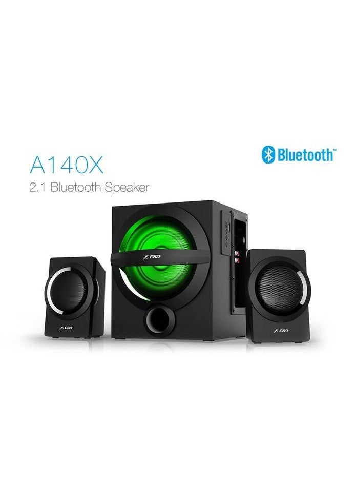 F&D F&D F&D A140X 2.1 Multimedia Bluetooth Speaker - Black  - Image 1