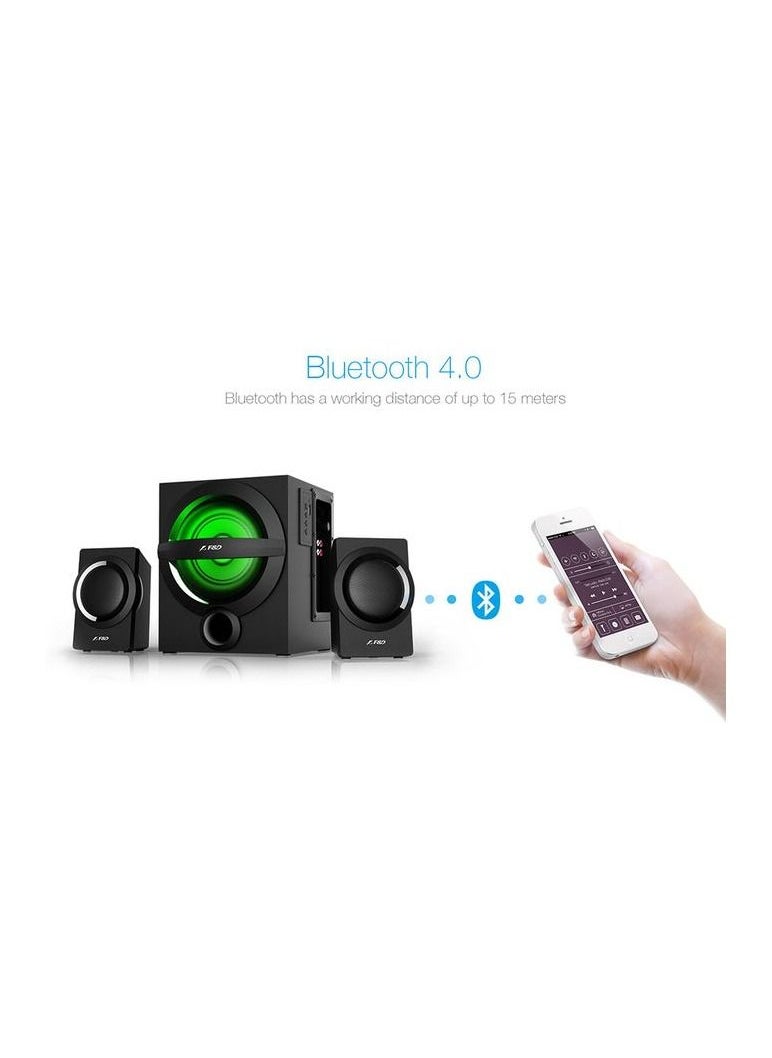 F&D F&D F&D A140X 2.1 Multimedia Bluetooth Speaker - Black  - Image 4