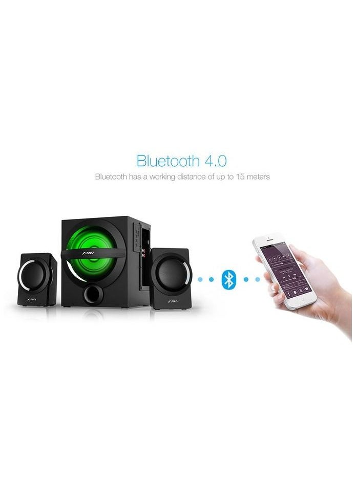 F&D F&D F&D A140X 2.1 Multimedia Bluetooth Speaker - Black  - Image 3