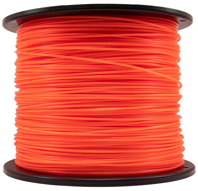 KAKO 095 Trimmer Line, Heavy Duty Trimmer Line .095, 095 Weed Eater String, Commercial Grade Round 0.095 Inch String Trimmer Line, Weed Eater String .095Inch-880Ft-3Lb Fits Most of String Trimmers(Orange) - Image 1