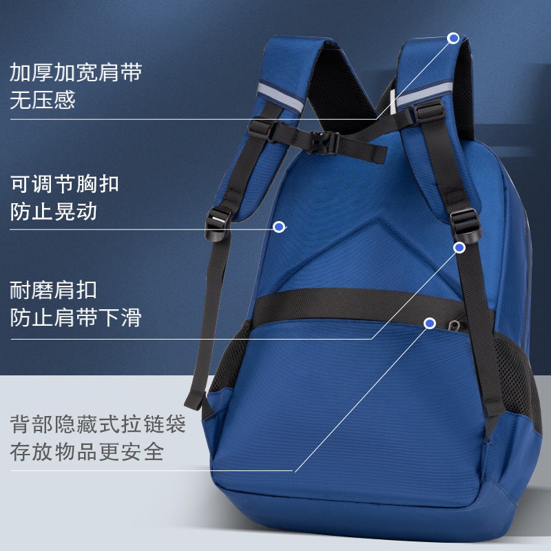 Primary School Backpack, Casual Large Capacity - Image 4