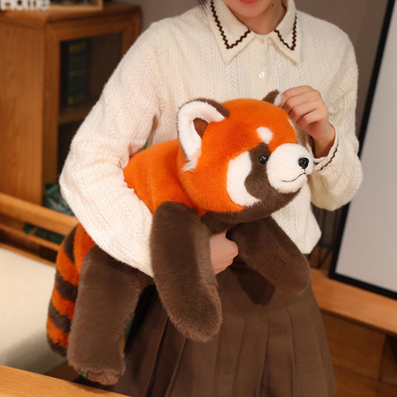 Ditucu Red Panda Stuffed Animal Realistic Plush Toys Cute Soft Hugging Plushies Gifts for Kids 22 inch - Image 3
