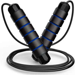 Training Jump Rope, Fitness Jumping Rope, Ergonomic Design, Adjustable Length, Breathable and Absorbent Grip, Tangle-Free Rope, Weight Loss, Calories Burned, Keeping Health, Ultra Lightweight