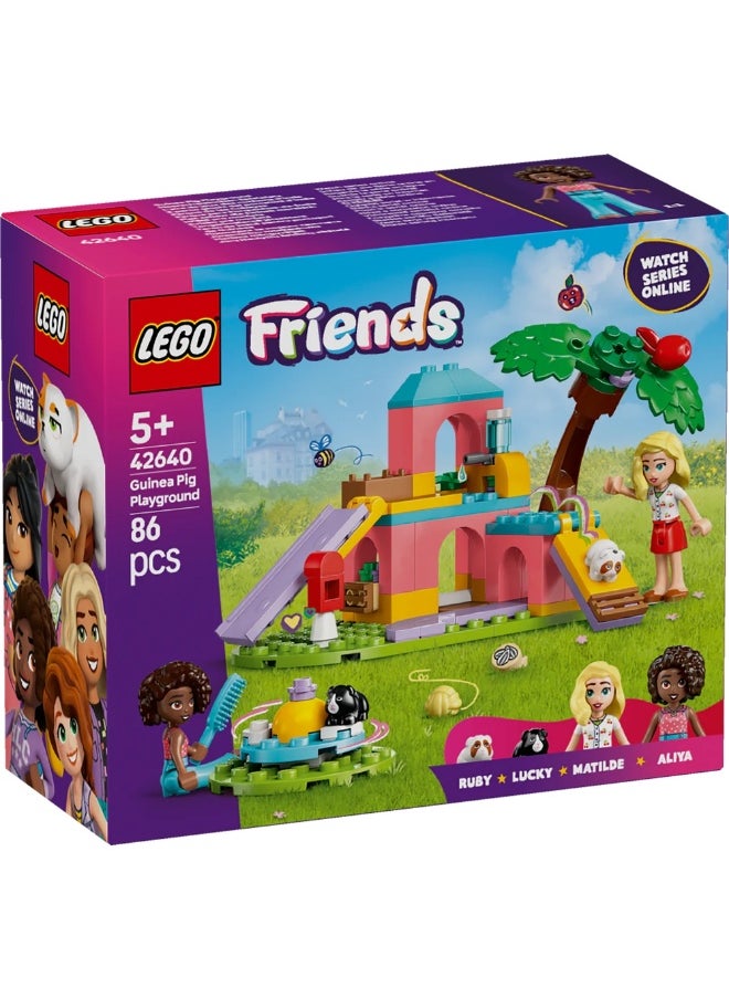 LEGO LEGO - Friends Guinea Pig Playground 86 Pieces - 42640  - Image 1