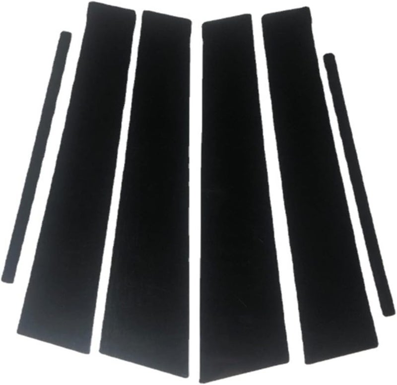 DEMULAX 6PCS Gloss Black Pillar Posts for Kia Sportage R - Image 2