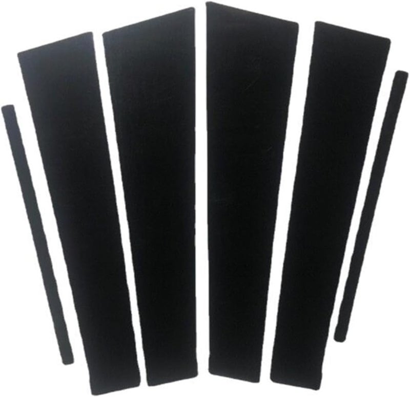 DEMULAX 6PCS Gloss Black Pillar Posts for Kia Sportage R - Image 1