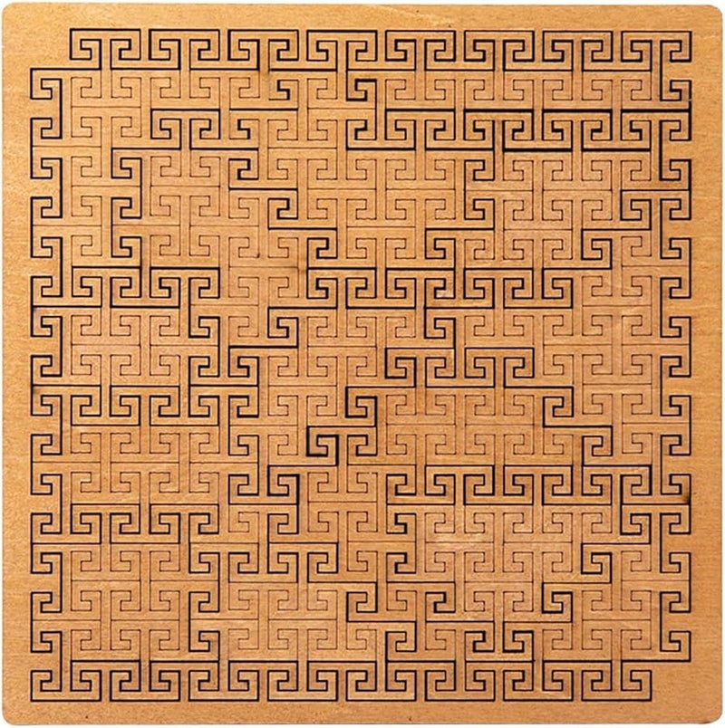 Type D Wooden Jigsaw Puzzle For Adults Mind Bending Irregular Shape Brain Training Game - Image 1