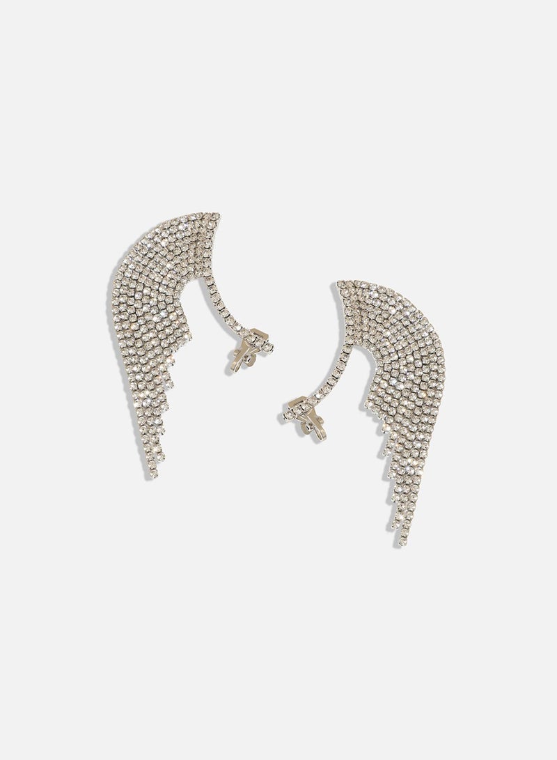 SOHI Radiant Nights Luminous Artificial Drop Earring Jewellery - Image 2