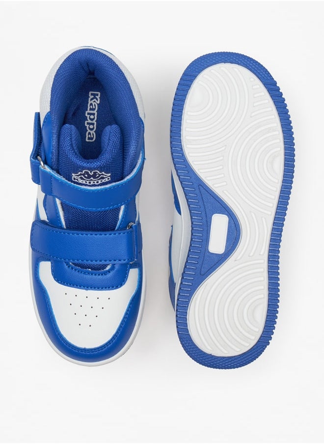 Kappa - Boys' High Top Sneakers with Hook and Loop Closure - Image 1