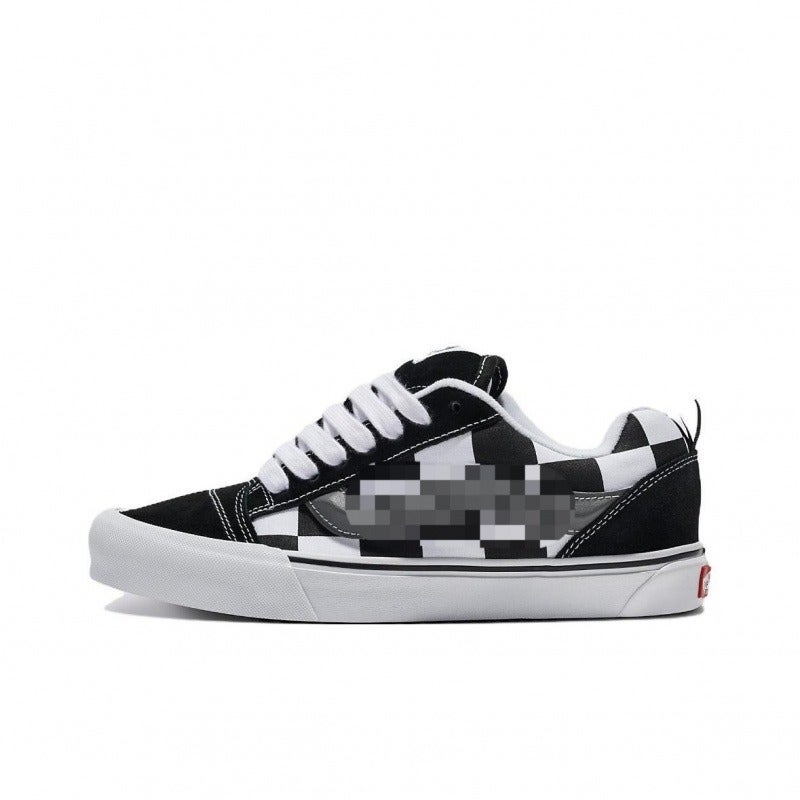 Unisex Chunky Sneakers Casual Thick Sole Lace-Up Shoes Fashion Comfortable Breathable Street Style