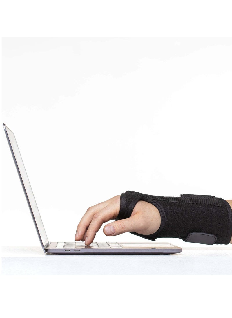 Generic Breathable Carpal Tunnel Wrist Brace with Metal Splint for Pain Relief, Right Hand Support, Comfortable Wrist Support for Daily Use  - Image 5