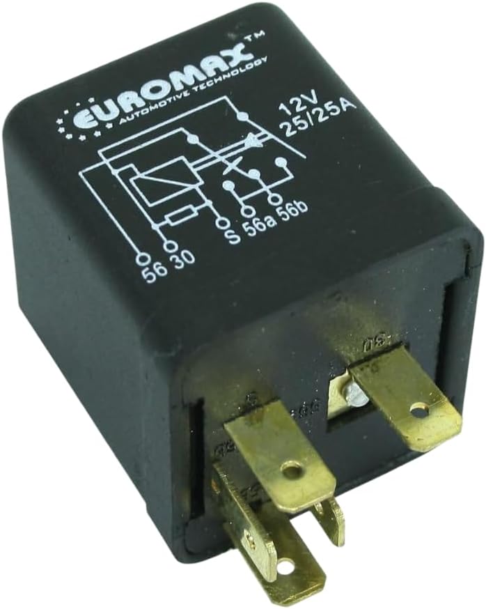 EMPI Relay, Headlights 12 Volt, for Beetle & Bus 67-79 Ghia 67-74, Compatible with Dune Buggy - Image 1