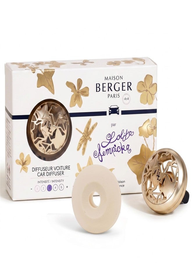 MAISON BERGER Lolita Lempicka Satin Gold Car Diffuser - Image 1