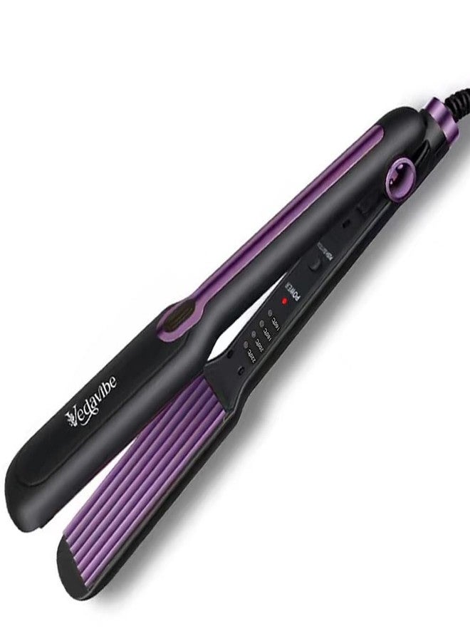 Vedavibe Professional Neo Tress Hair Crimper with 4X Protection For Women & Girl, Crimp & Style Electric Hair Styler Crimper - Image 1