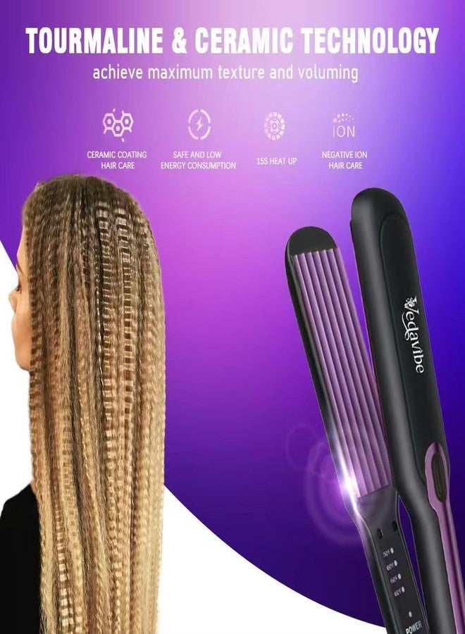Vedavibe Professional Neo Tress Hair Crimper with 4X Protection For Women & Girl, Crimp & Style Electric Hair Styler Crimper - Image 4