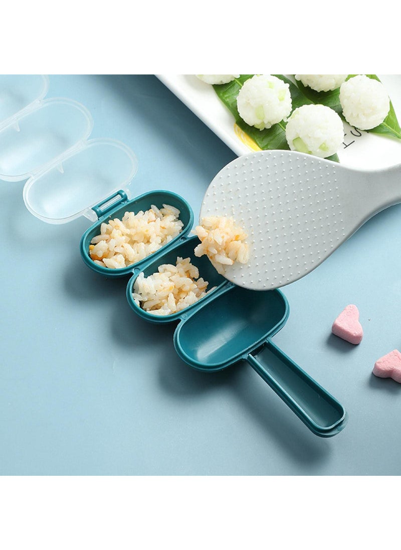 Sweet seven DIY Rice Ball Making Kit - Sushi Roller & Lunch Maker Mould Set - Kid-Friendly Food Decor Tools - Create Ball-Shaped Rice Delights  - Image 4