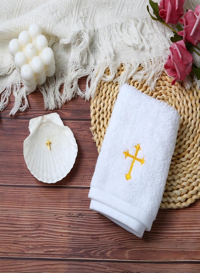 Ohmique Baptism Candle Set for Boys and Girls - Baptism Kit Include Towel, Shell and Baptismal Candle, Velas para bautizo Christening Set Velas para bautizo de niño for Infants Kids - Image 5
