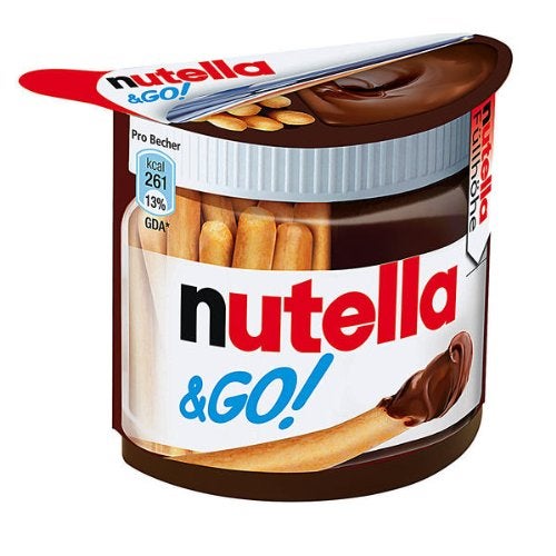 Nutella & GO! Bulk 12 Pack, Hazelnut and Cocoa Spread with Breadsticks, Stocking Stuffers, Snack Cups, 1.8 oz Each​ - Image 4