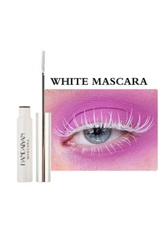 Excefore Water Activated Eyeliner Palette and White Mascara Face Pait Set, Colored Kit Neon Body UV Glow in the Dark Suitable for Art Party, Theater  - Image 3