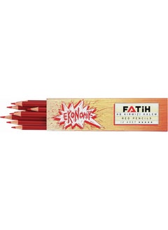 12 Pieces Red Pencil